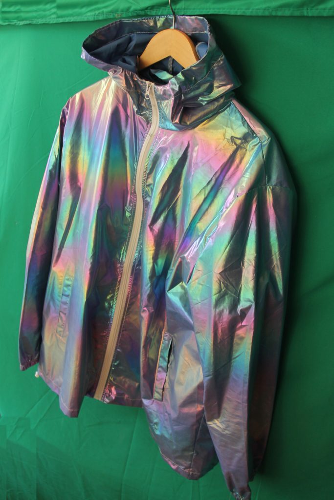 rainbow nylon jacket