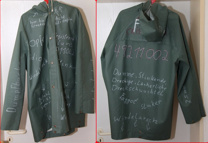 Litfaßjacke-grün