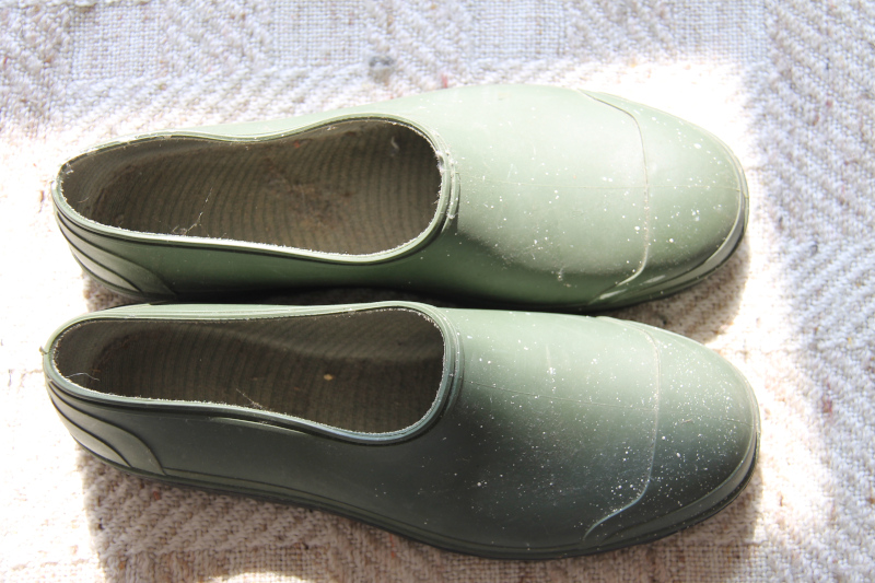 Gummi-Arbeits-Schlappen