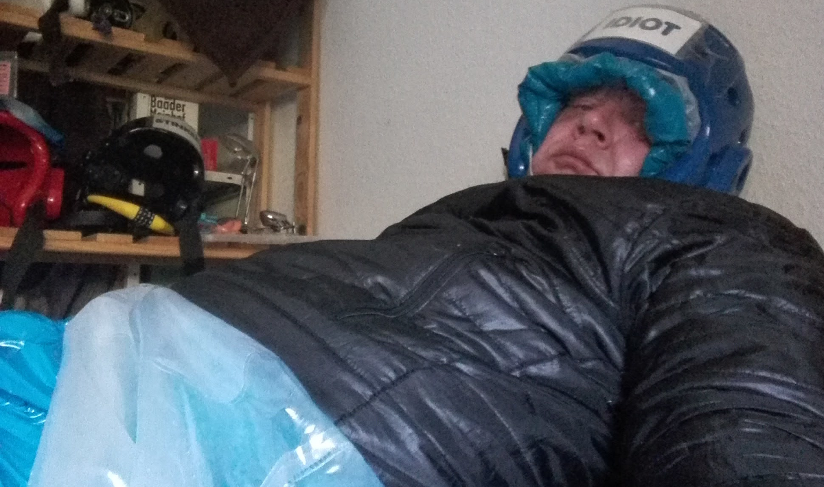 a sweatty, stinky morning