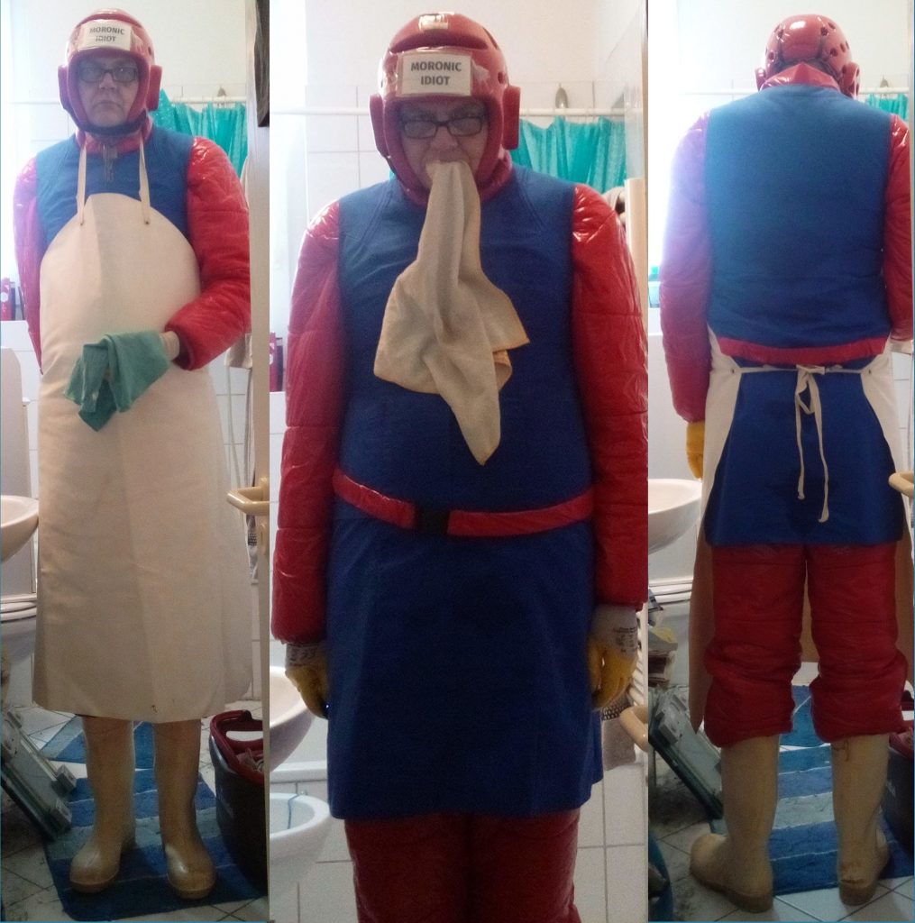 Cleaning day for the fag